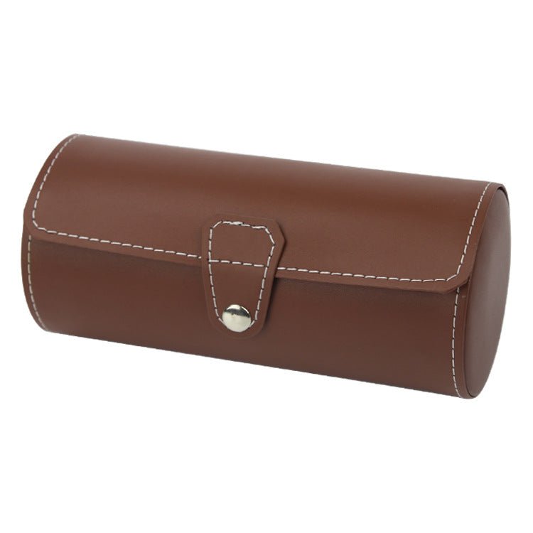 Luxury Leather Watch Roll - Travel Watch Organizer Case - Nestiva