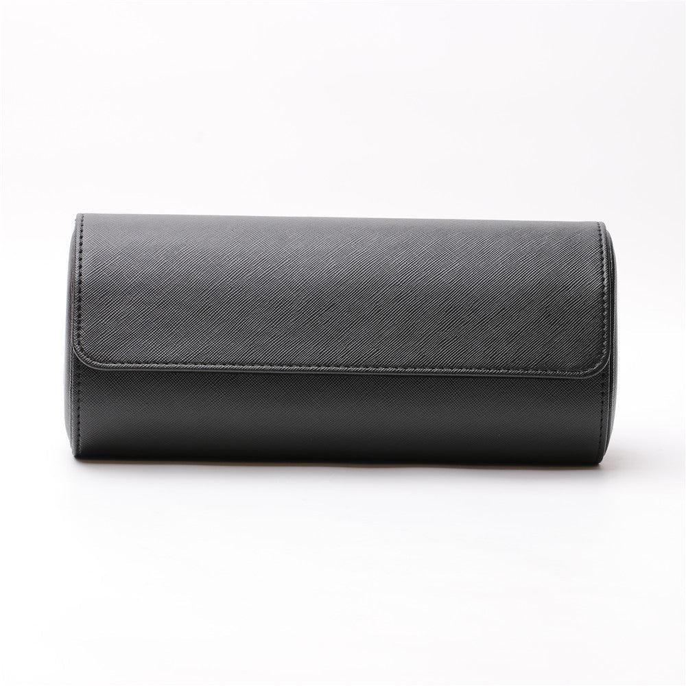 Luxury Leather Watch Roll - Travel Watch Organizer Case - Nestiva